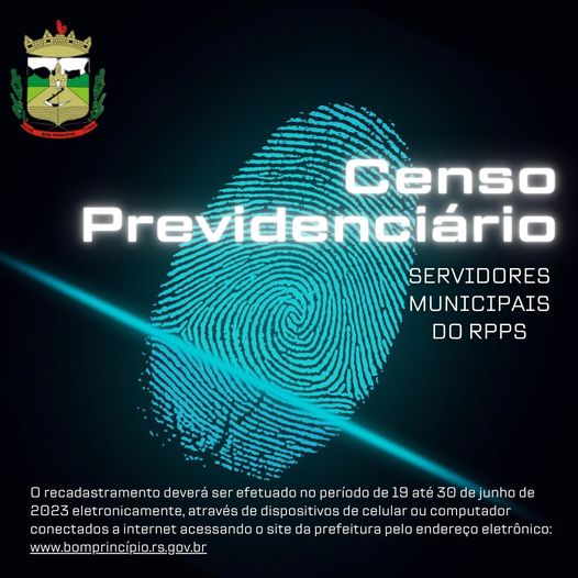 COMUNICADO - CENSO PREVIDENCIÁRIO 2023 (SINTESE DO DECRETO 51/2023 E SUAS ALTERAÇÕES)