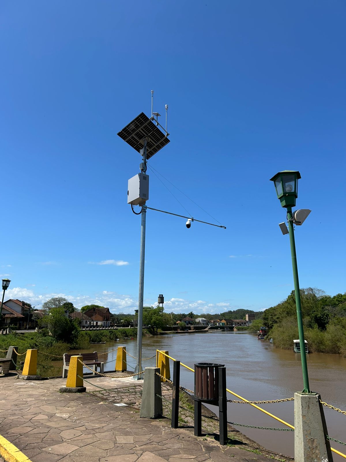 Inicia a instalação de estações hidrometeorolóicas de monitoramento dos rios