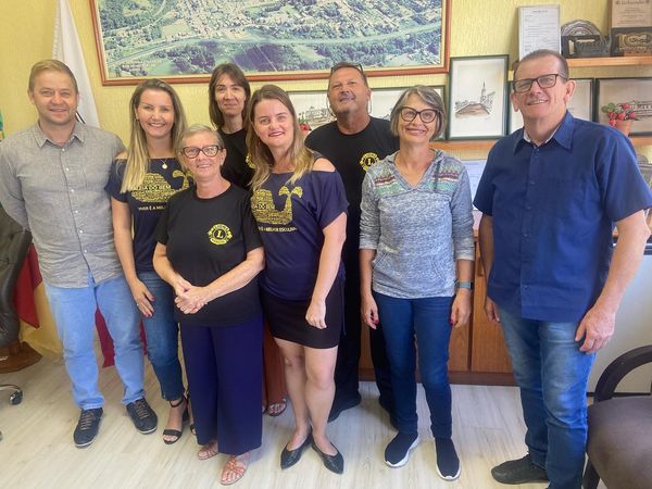 Lions International de Feliz visitam Bom Princípio
