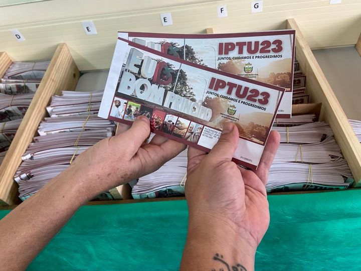 Bom Princípio - Carnês de IPTU 2023 já podem ser retirados na prefeitura