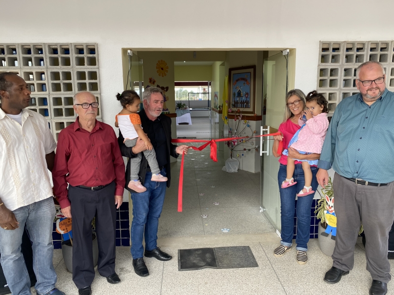 Inauguração da E.M.E.I. Bem-me-quer, Pro infância Camponesa aconteceu na tarde desta quarta-feira
