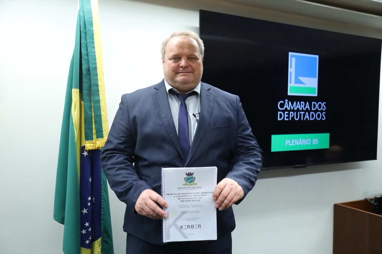 Apresentado projeto de pavimentação da Estrada da Uva