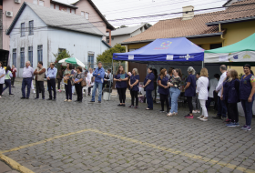 1ª FEIRA DE SAÚDE E BEM-ESTAR E INAUGURAÇÃO DA REFORMA E AMPLIAÇÃO DA FARMÁCIA MUNICIPAL