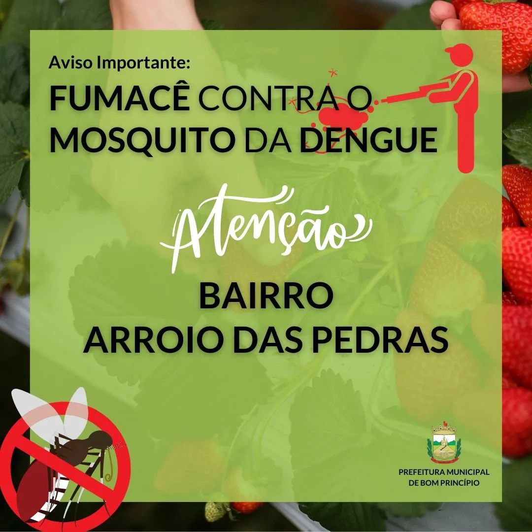 Novo ciclo de fumacê em Arroio das Pedras