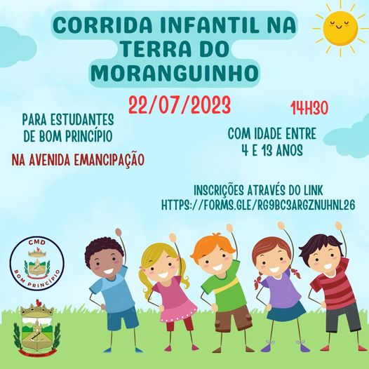 Corrida Infantil na Terra do Moranguinho