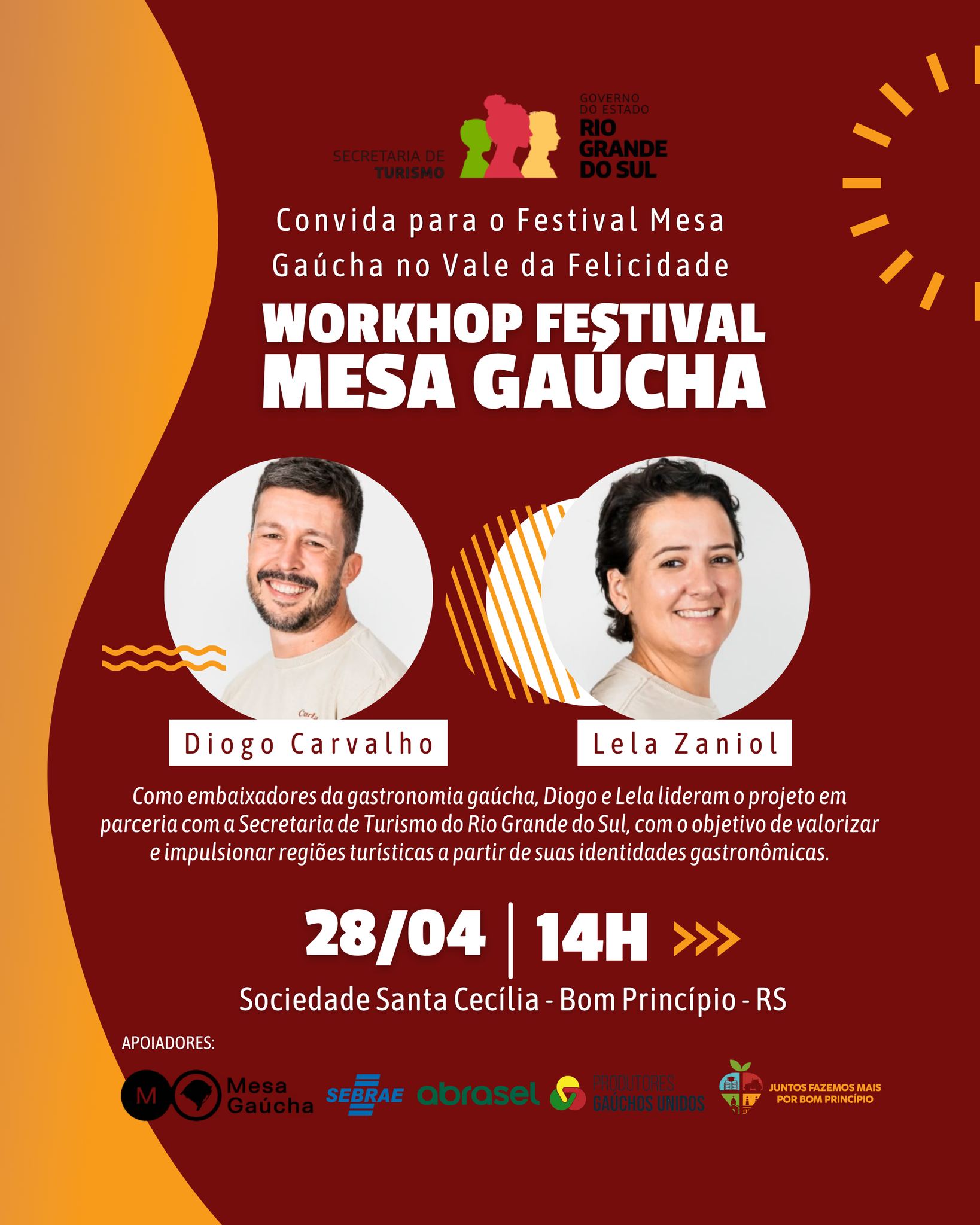 Turismo, gastronomia e integração regional em destaque em Bom Princípio