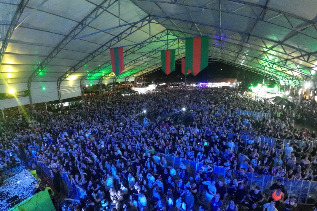 Festa da Bergamota e das Flores reuniu mais de 70 mil pessoas