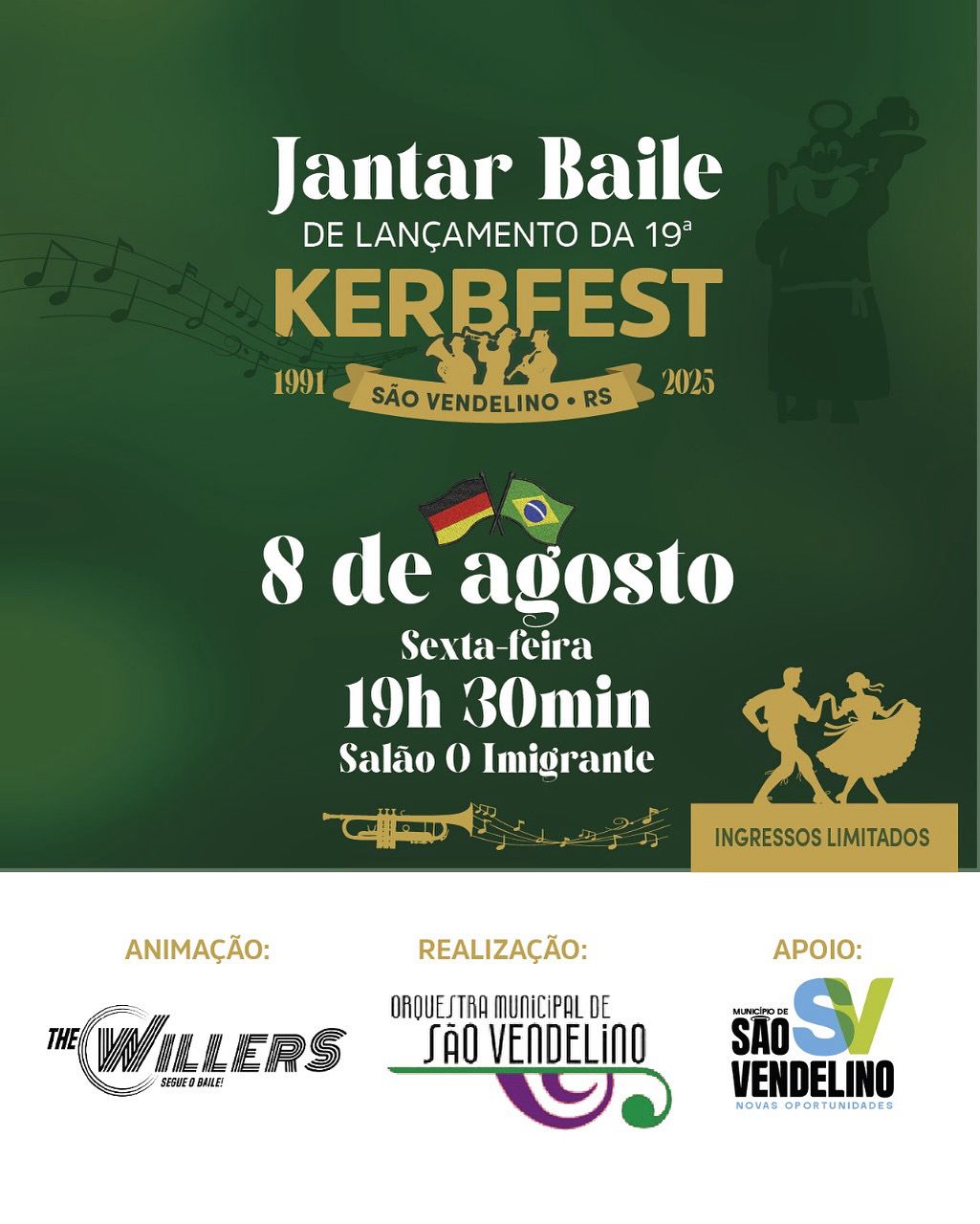 Lançamento da Kerbfest será junto com evento da Orquestra