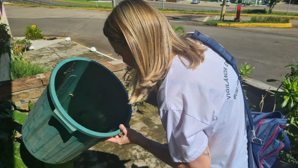 Semana inicia com vistoria de focos do mosquito da dengue