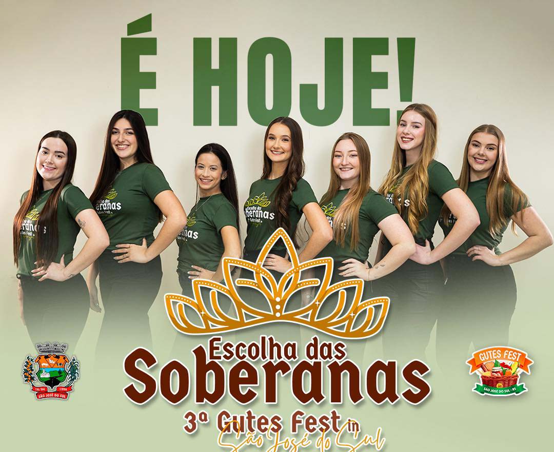 Soberanas de São José do Sul serão escolhidas na noite desta sexta-feira