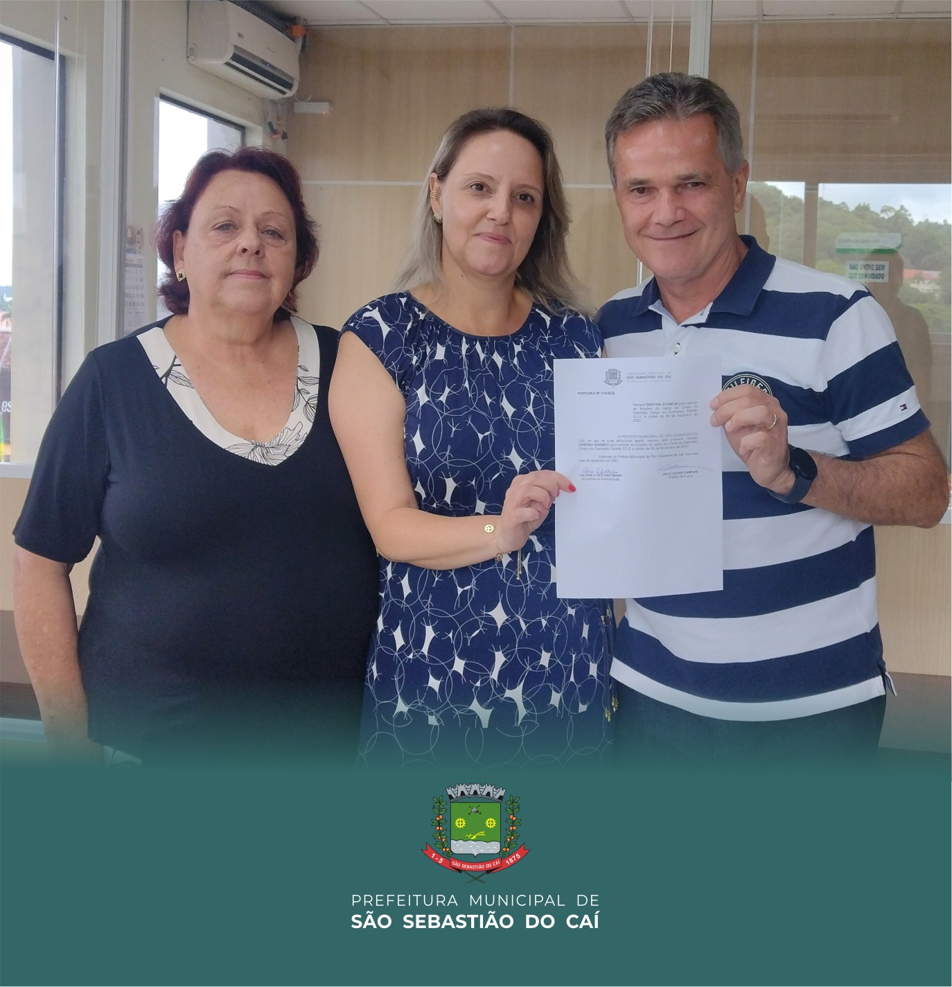 São Sebastião do Caí tem nova chefe de gabinete