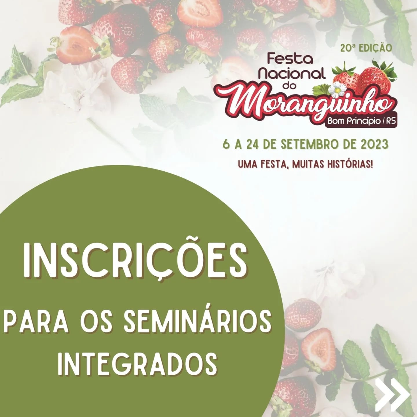 Estão abertas as inscrições para os Seminários Integrados