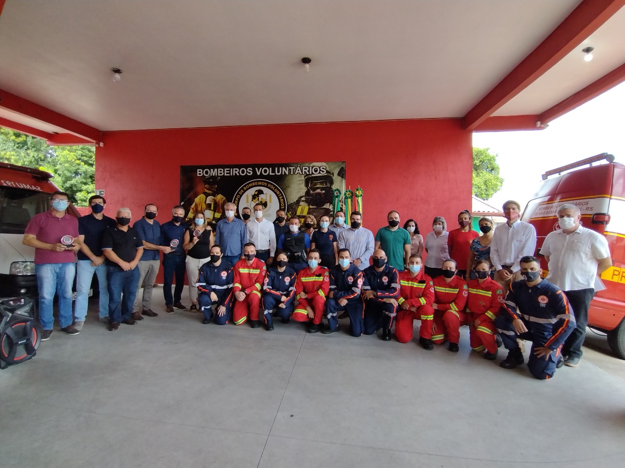 Base do Samu de Caí passa a operar junto aos Bombeiros Voluntários