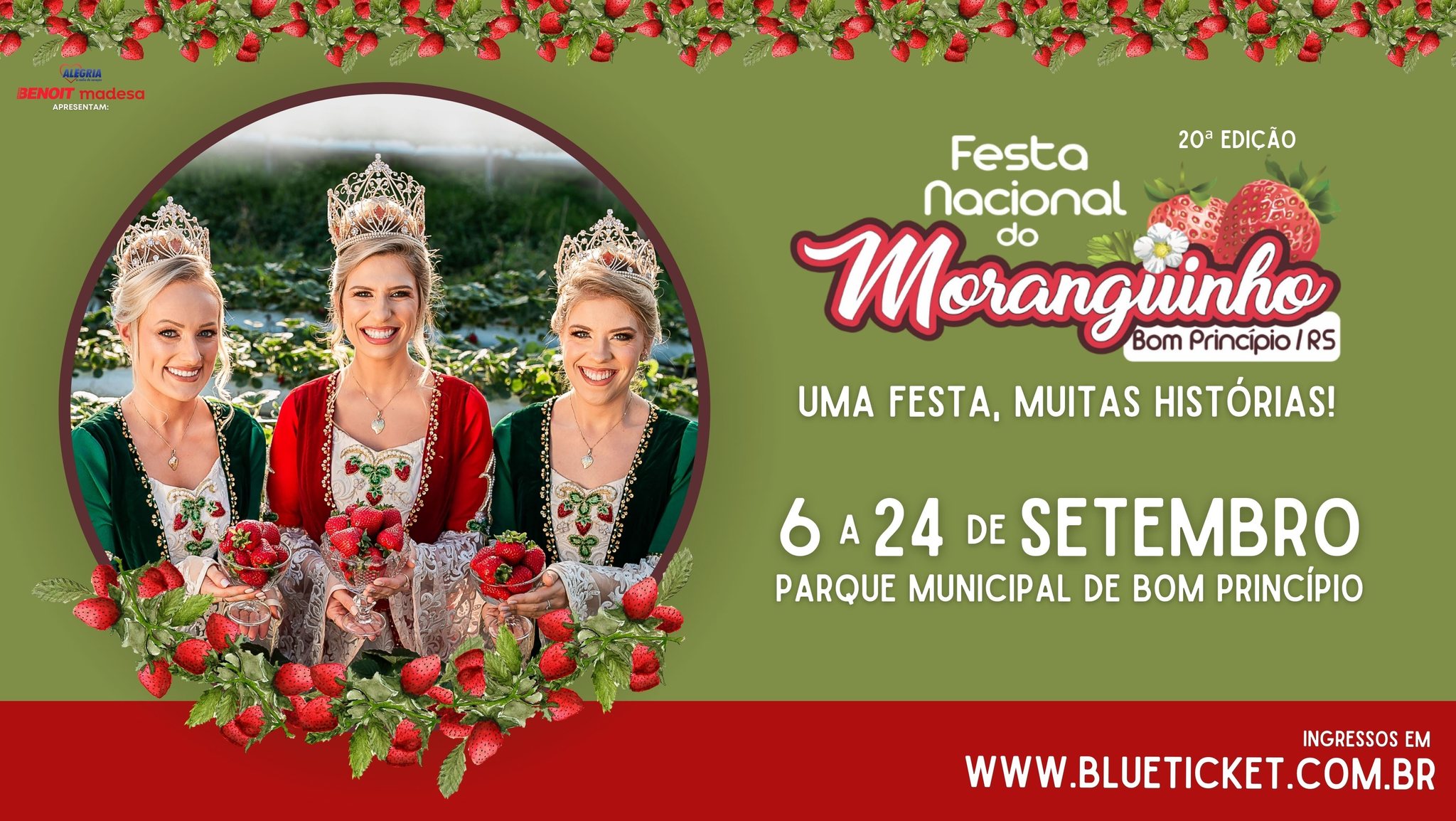 20ª Festa Nacional do Moranguinho