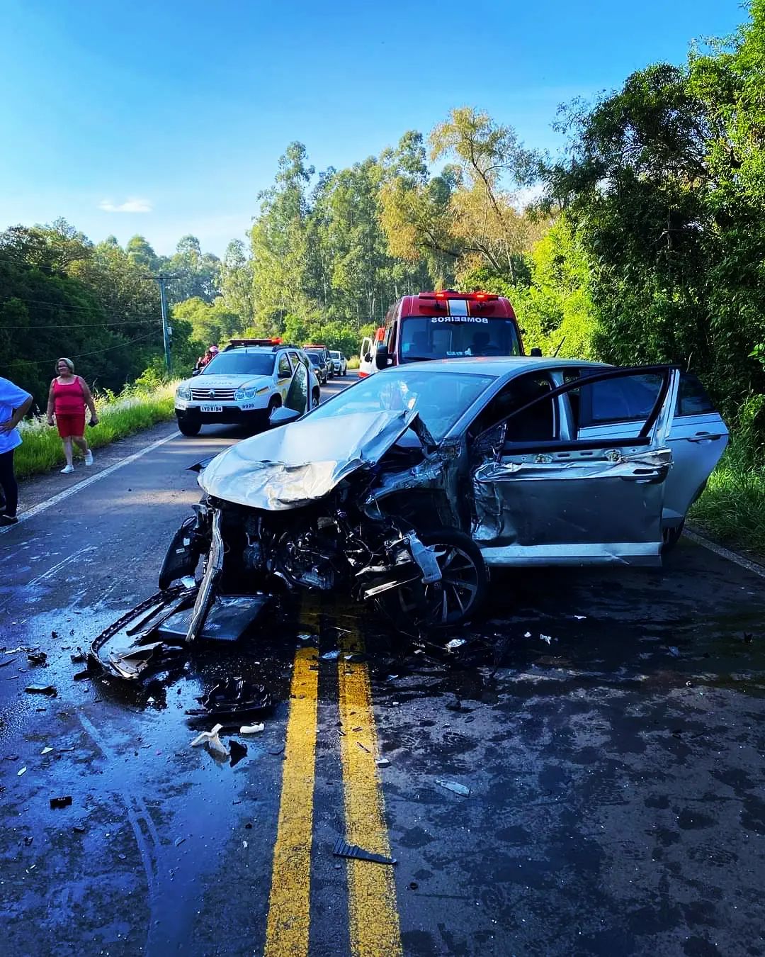 GRAVE ACIDENTE DE TRÂNSITO