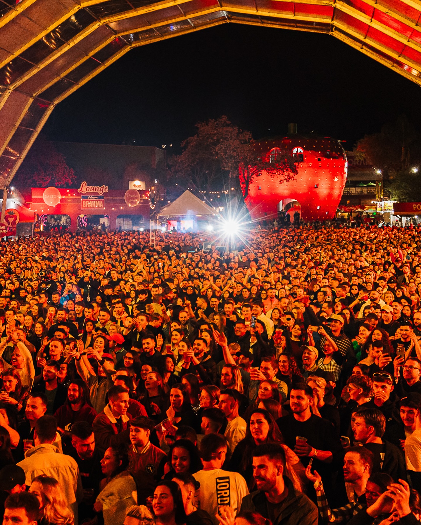 Mais de 80 mil pessoas já estiveram na Festa do Moranguinho