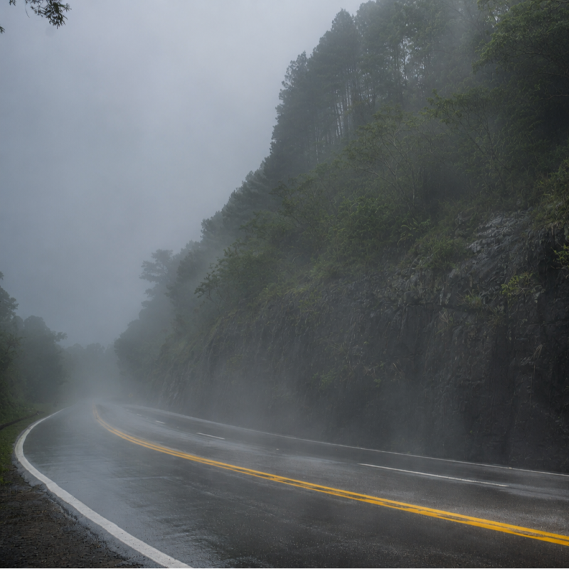 Alerta para viagens durante onda de frio e risco de gelo nas rodovias