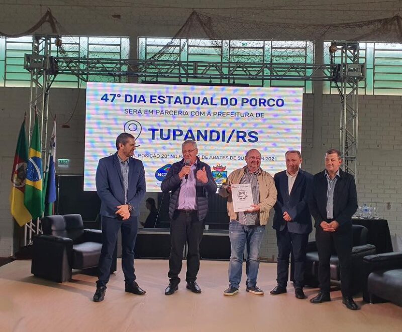 Tupandi sediará a 47ª Edição do Dia Estadual do Porco em 2023