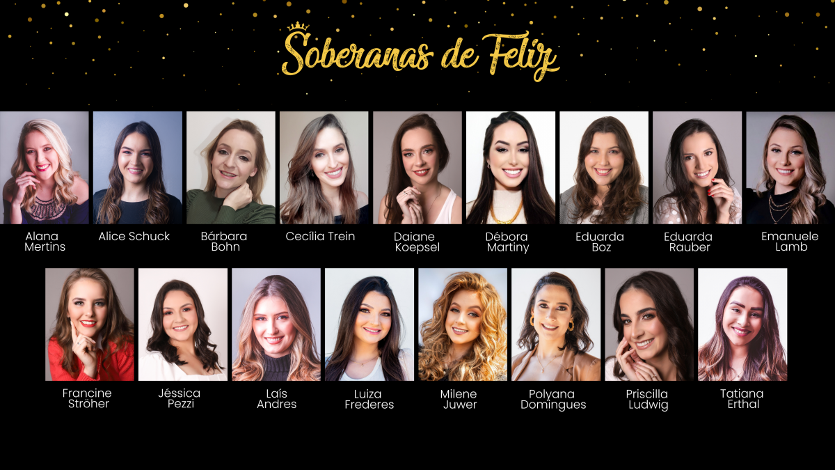 Feliz tem 17 candidatas a soberanas do município