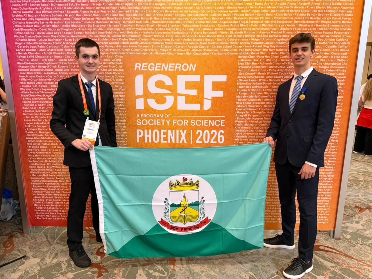 Jovens de Bom Princípio levam projeto científico à feira nos Estados Unidos
