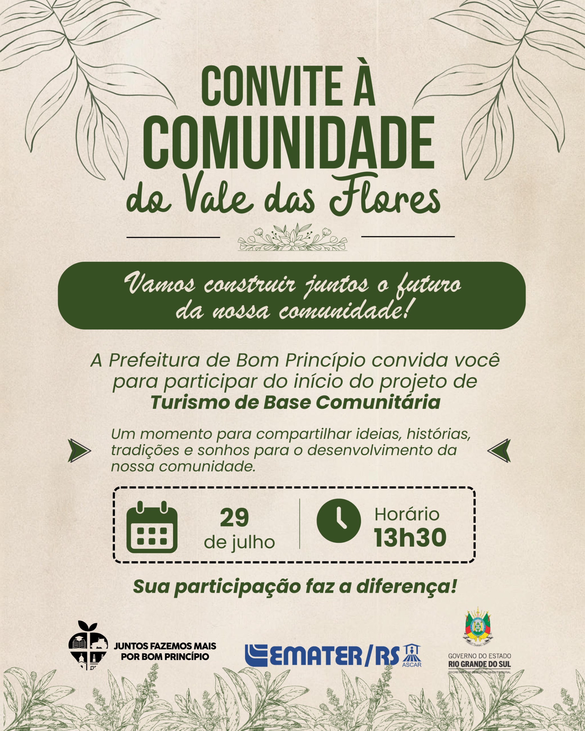 Vale das Flores promove encontro para construção do Turismo de Base Comunitária