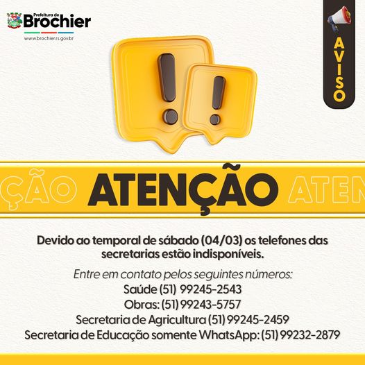 ATENÇÃO