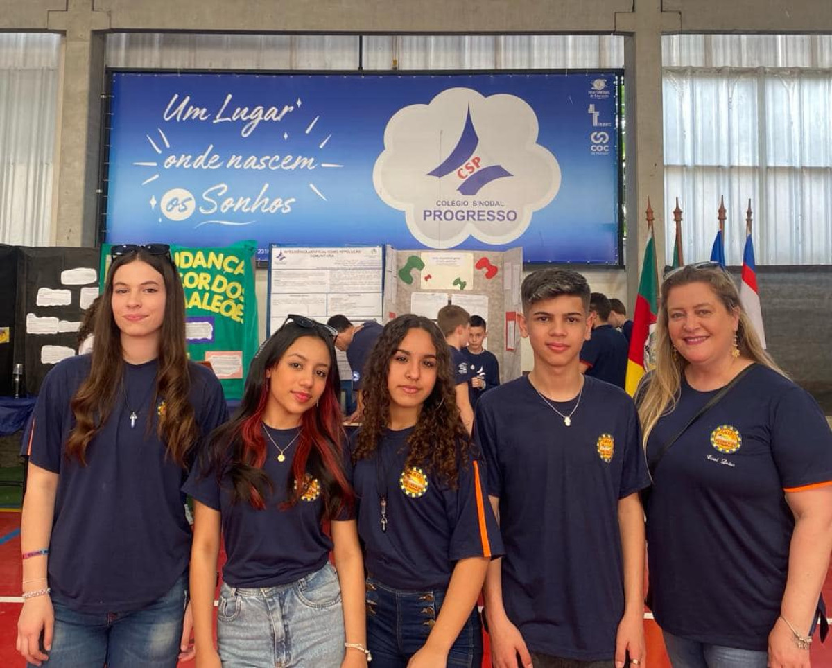 São Vendelino: projeto da Escola 29 de Abril foi apresentado na Feira do Sinodal Progresso
