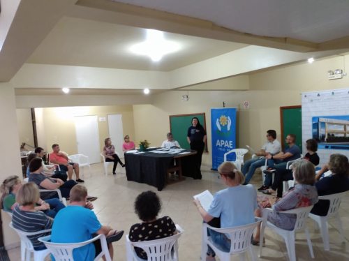 Patrícia Mielke reeleita presidente da Apae para o próximo triênio