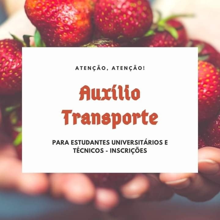 Último dia para inscrever-se no programa de auxílio transporte estudantil de Bom Princípio 