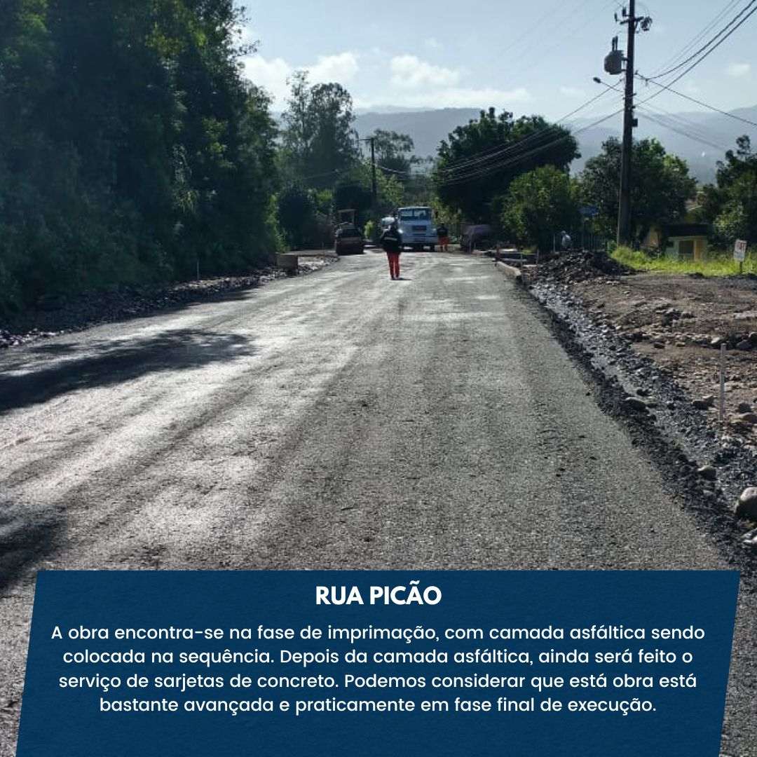 Prefeitura de Feliz segue realizando obras nas estradas do município 