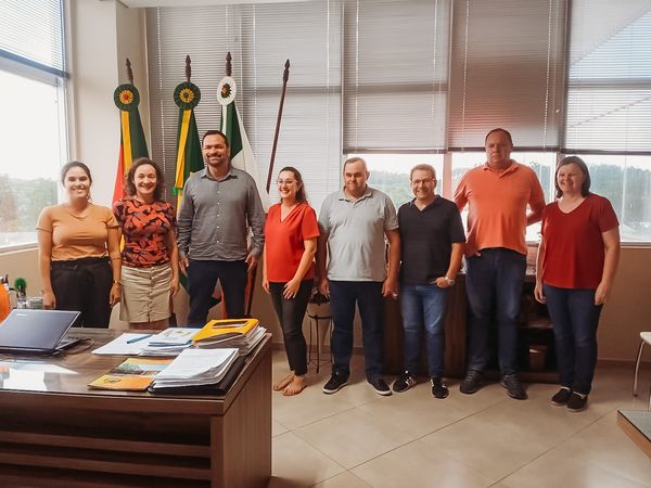 Município recebeu a visita do Secretário Adjunto de Estado do Esporte