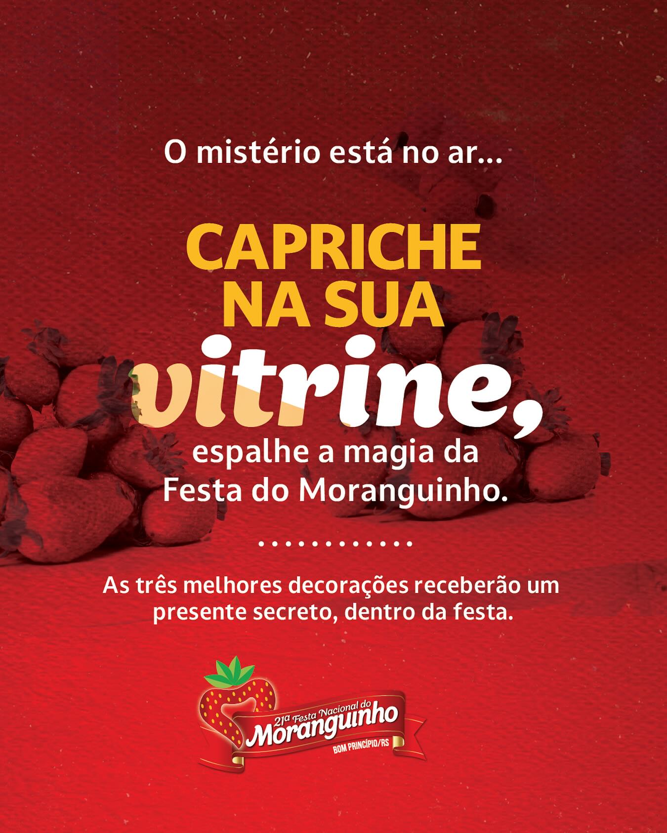 Melhores decorações da Festa do Moranguinho vão ganhar presente surpresa