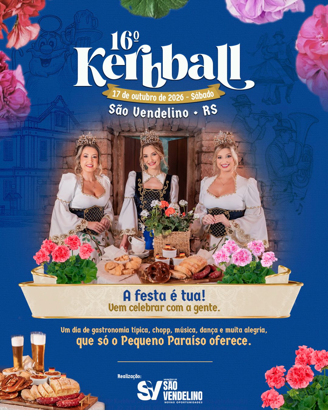 Confira a programação do 16º Kerbball de São Vendelino