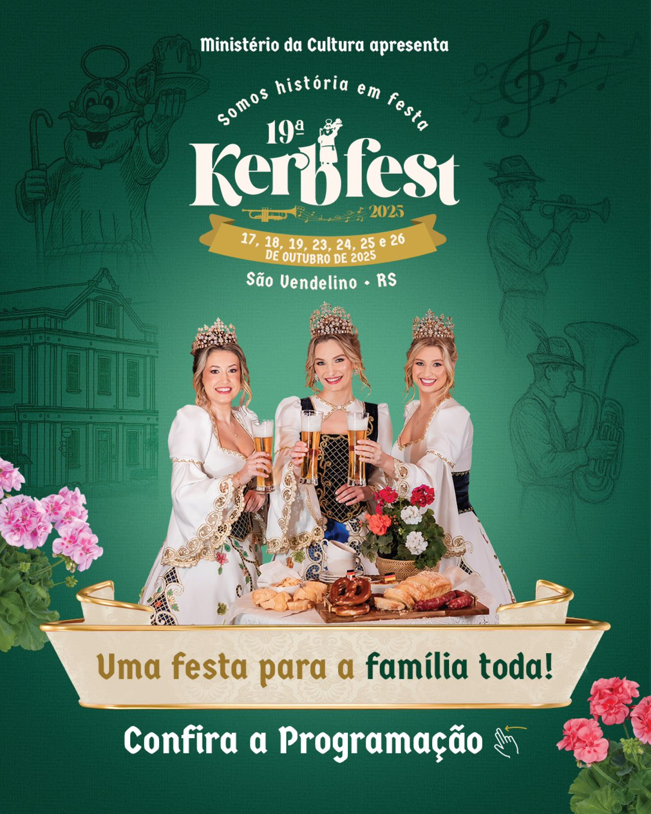 Confira a programação completa da 19ª Kerbfest de São Vendelino