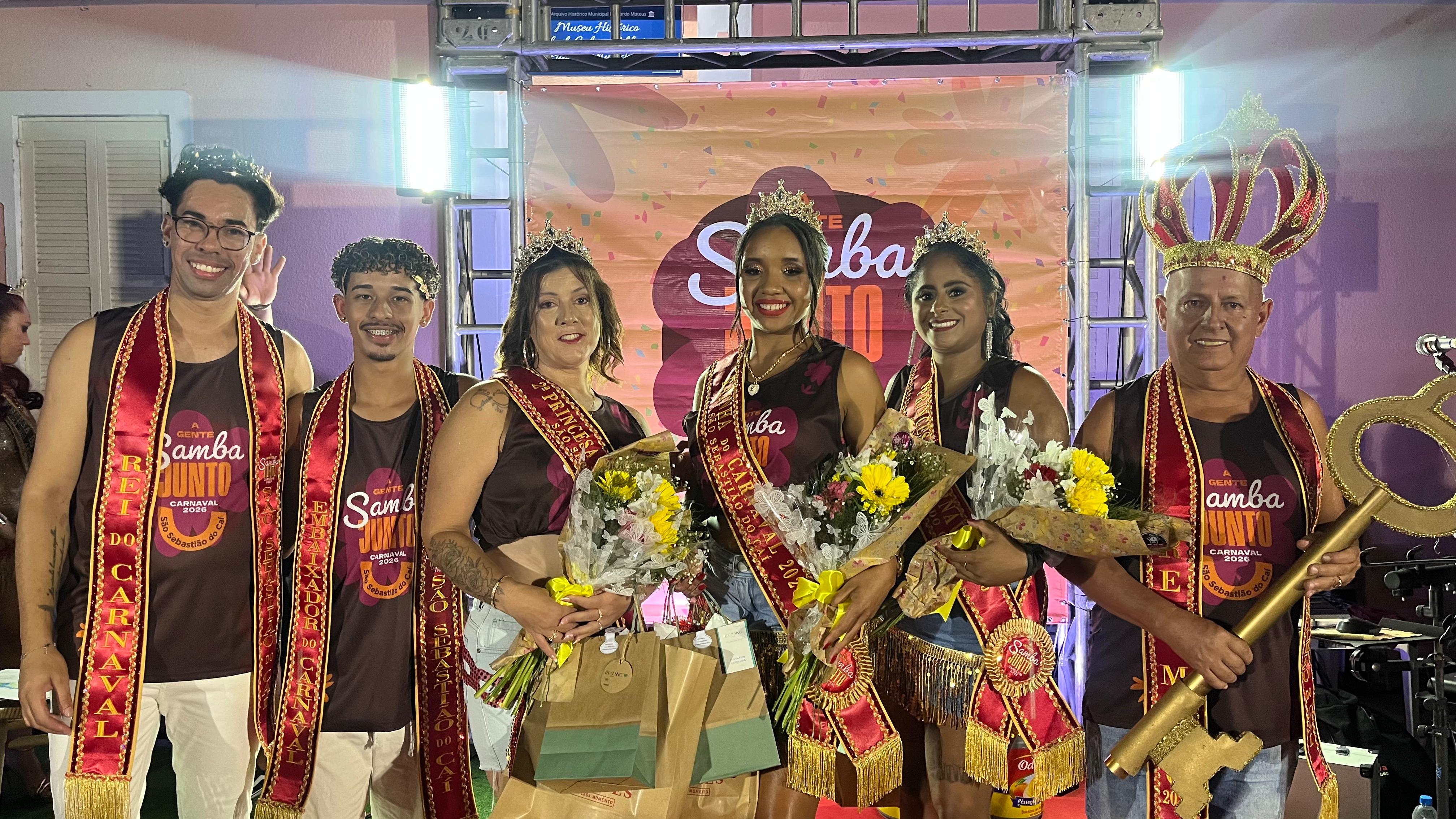 São Sebastião do Caí já tem a sua corte para o carnaval