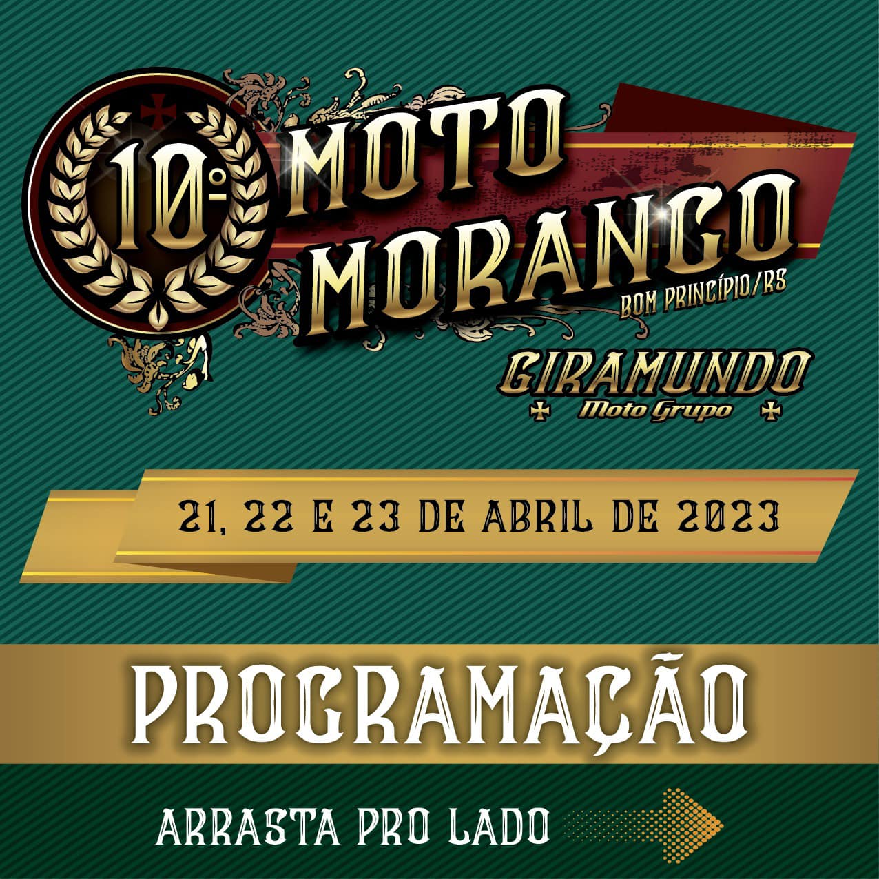10ª edição do Moto Morango terá grandes atrações em Bom Princípio