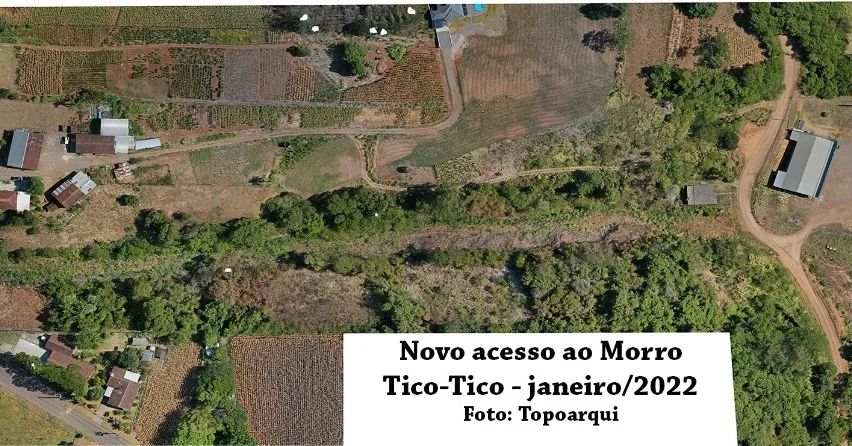 Avançam obras do acesso ao Morro Tico Tico, em Bom Princípio