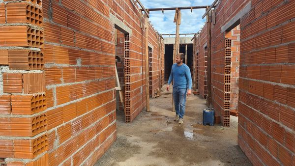 Obras do hospital avançam rapidamente
