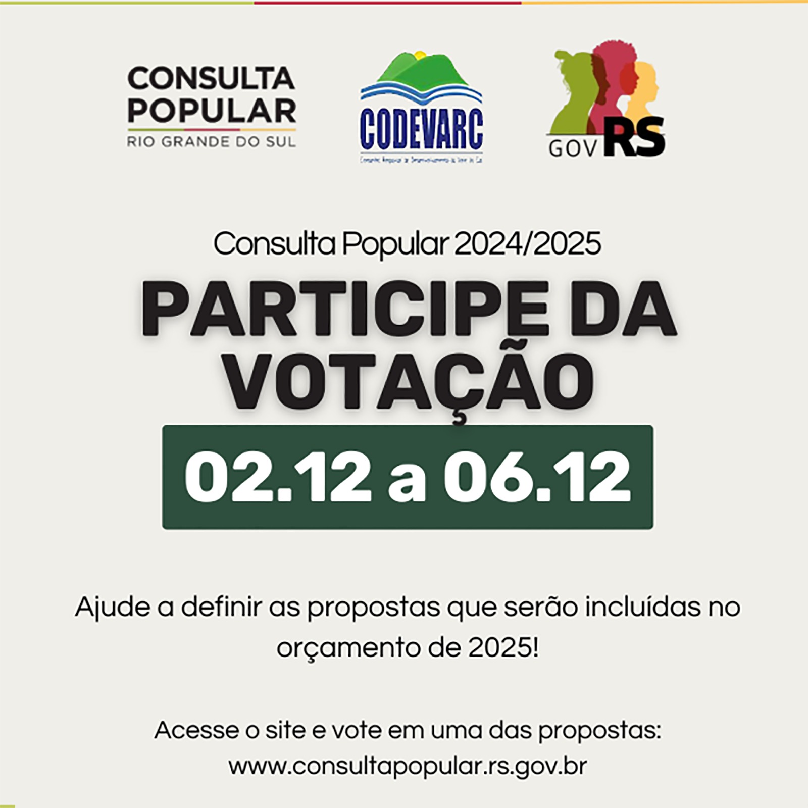 Consulta Popular vai até sexta-feira