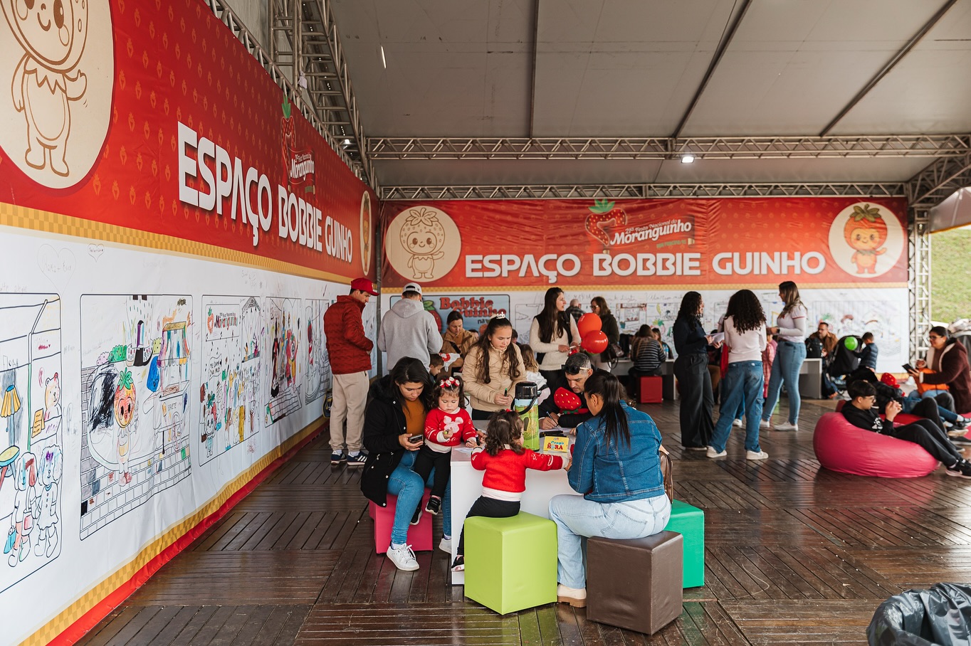 Crianças e Melhor Idade movimentaram a Festa do Moranguinho