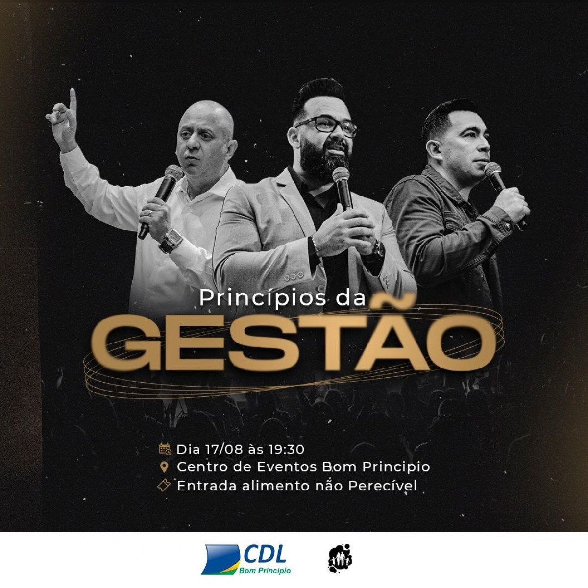 CDL de Bom Princípio promove palestra Princípios de Gestão