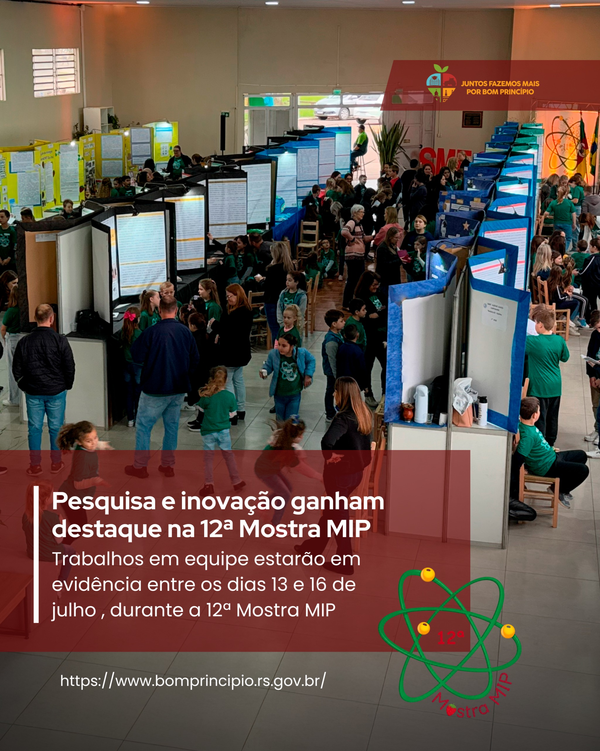Pesquisa e inovação ganham destaque na 12ª Mostra MIP