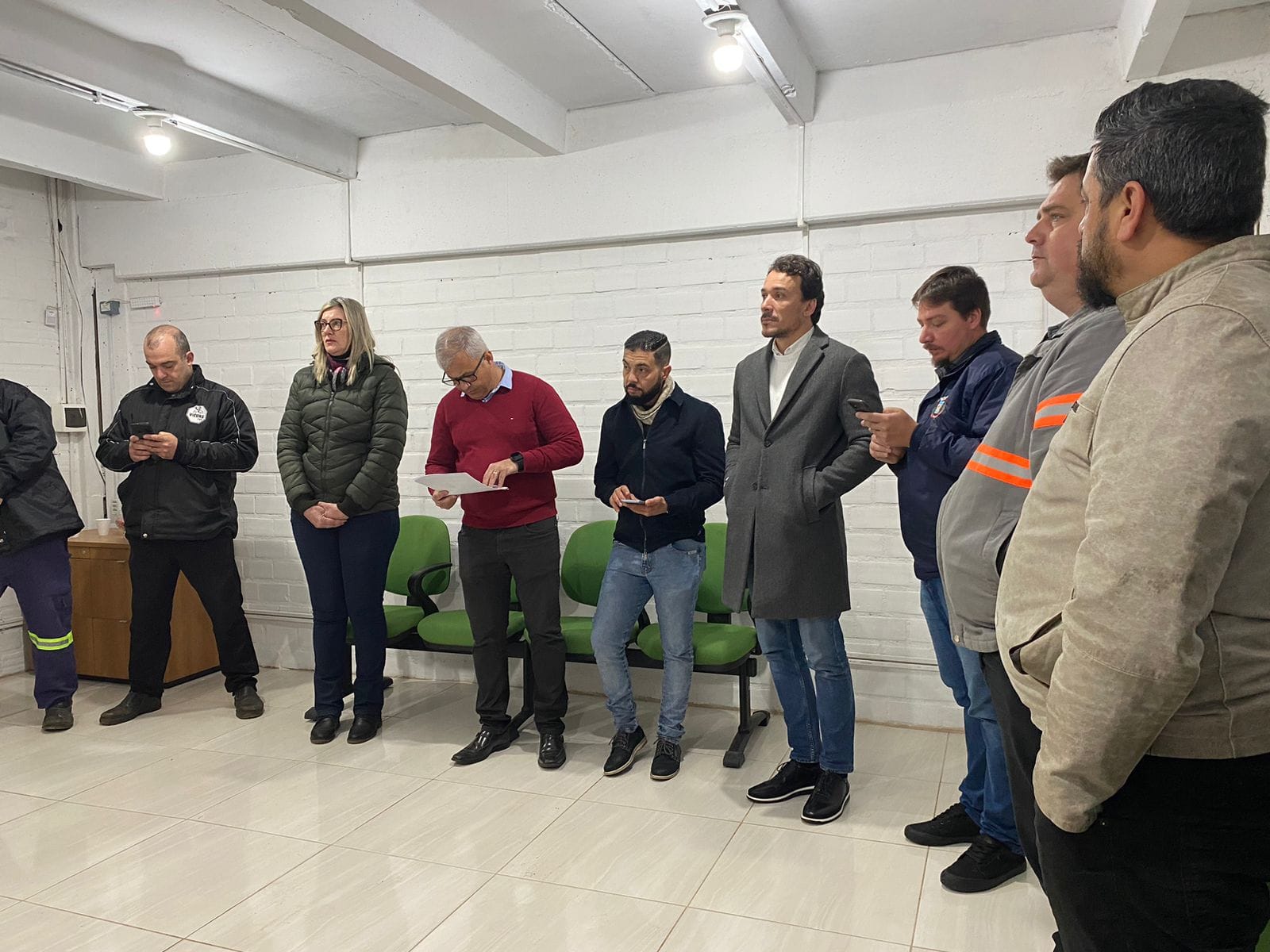 Lideranças empresariais do bairro Santa Rita dialogam com representantes da prefeitura de Montenegro 