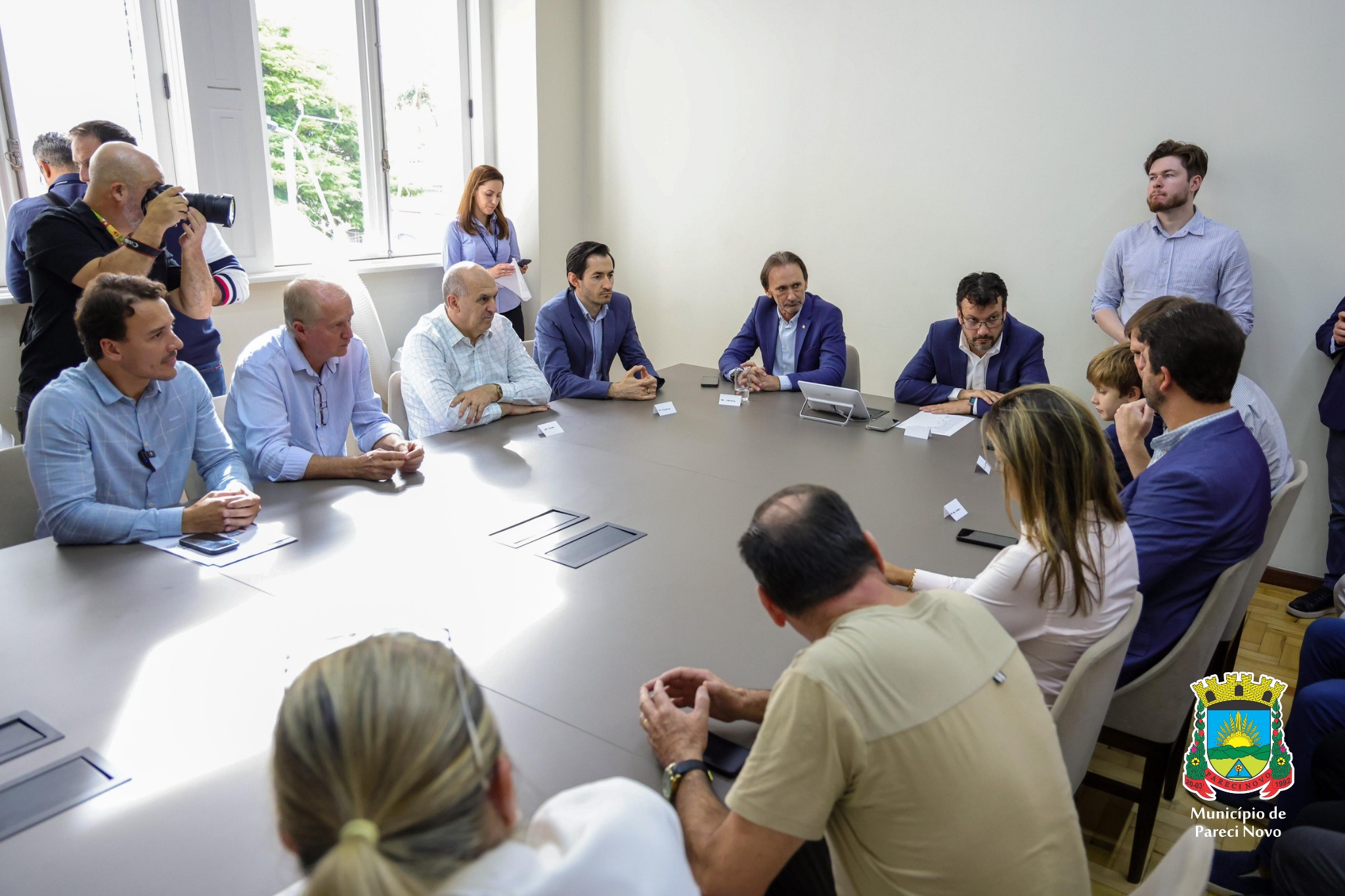Lideranças do Vale do Caí participam de reunião para construção de nova ponte sobre o rio Caí