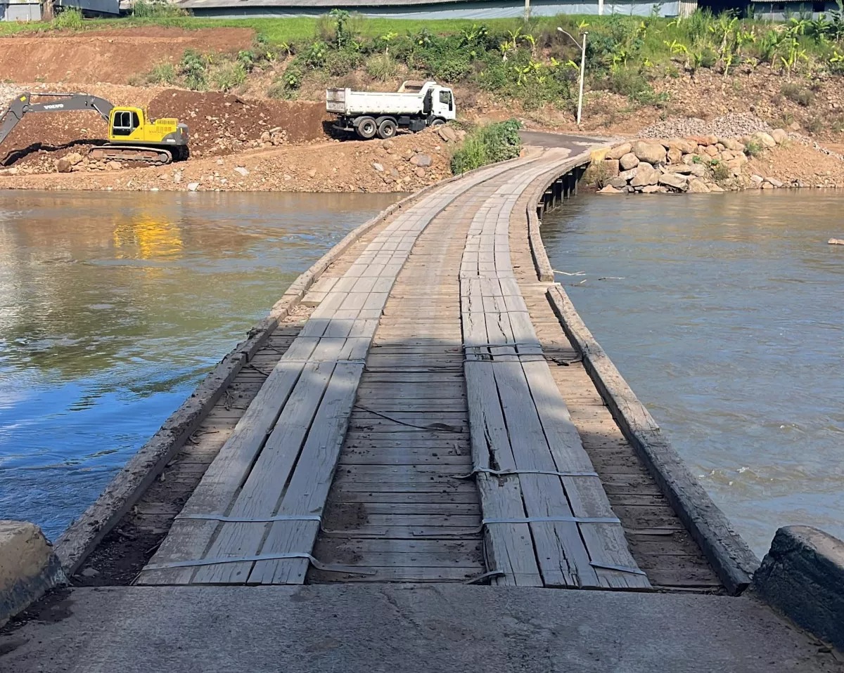 Ponte baixa do Bananal será fechada por seis dias