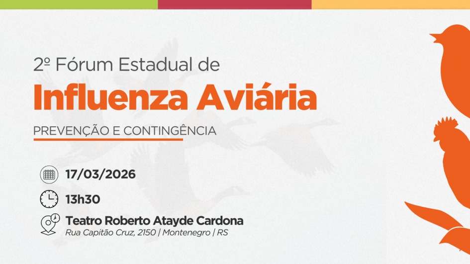 Evento vai discutir prevenção da Influenza Aviária