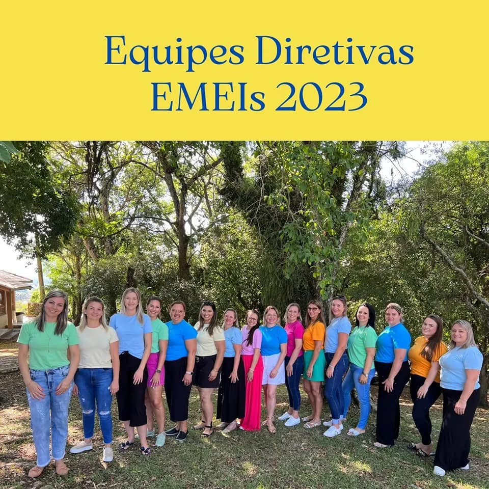 Equipes diretivas das EMEIs de Bom Princípio planejam 2023