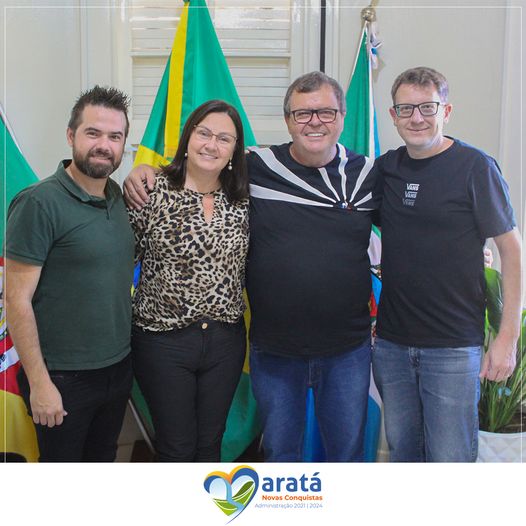 Prefeita recebe a nova direção da Calçados Jacob
