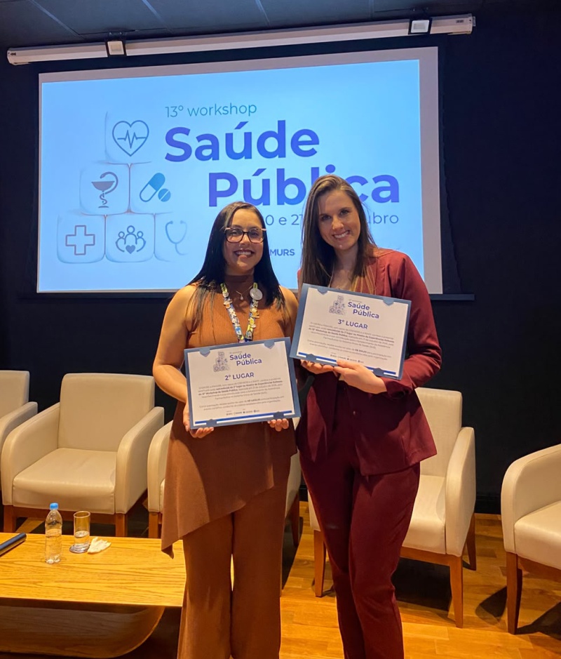 Trabalhos de São José do Hortêncio e Bom Princípio são premiados no 13º Workshop de Saúde Pública