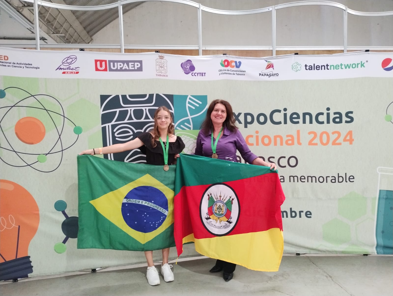 Pesquisa de Bom Princípio recebe medalha no México